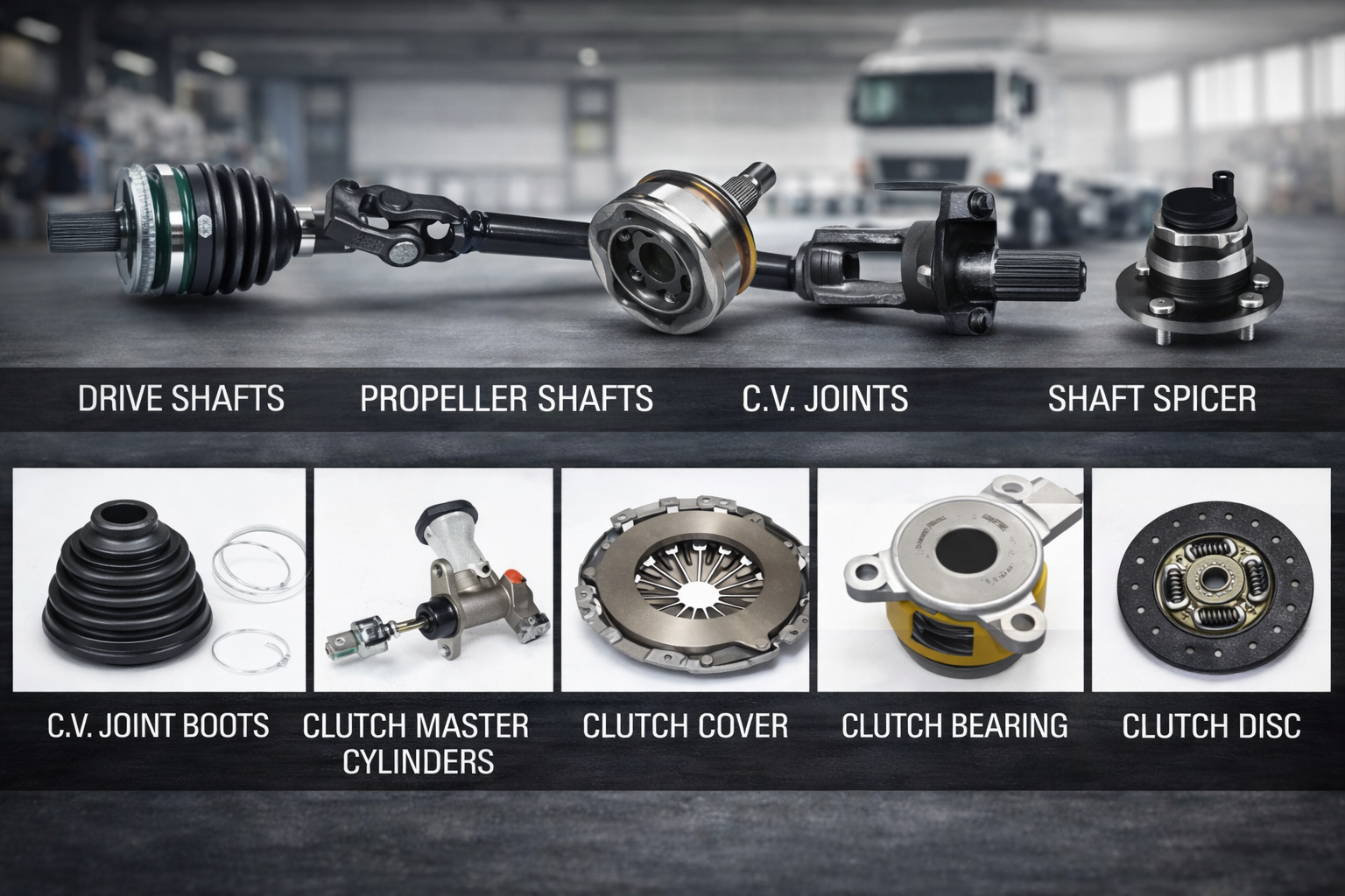 Heavy duty truck aftermarket parts for export supply