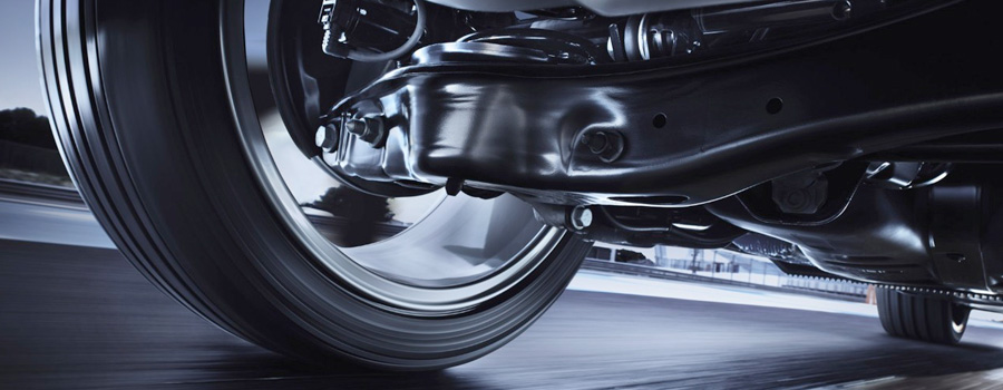 Front CV Joint near the Wheel Hub